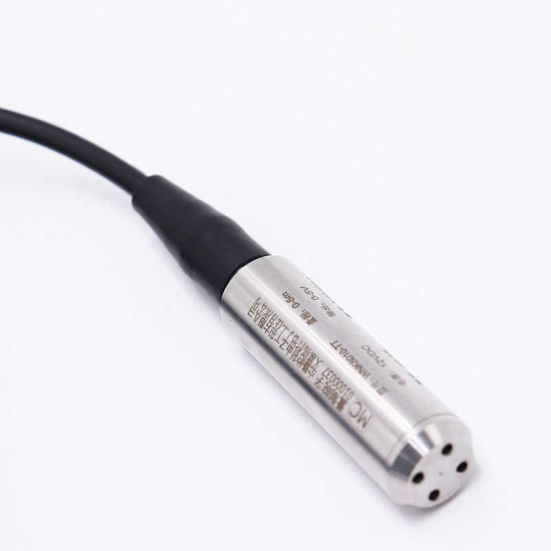 PTFE Corrosive Proof Submersible Level Sensor 4~20mA For Diesel Oil